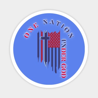 One Nation Under God Magnet